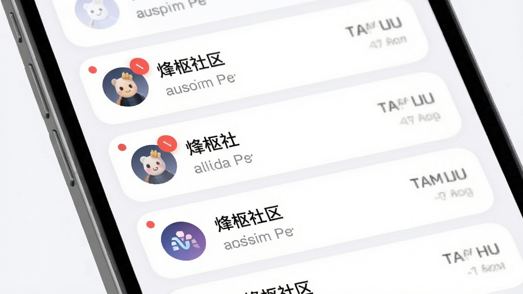 ����Ϊ�ֻ���Ϣ֪ͨ���Ľ��棬����Ϊ�б�ʽ��Ϣ�Ų������Ϊ���Բ�ǿ�Ƭ�磬ϸ�ڰ���δ����㡢ͷ��ͼ�ꡢʱ����롰������������ʶ�����������ɾ����޶���Ԫ��