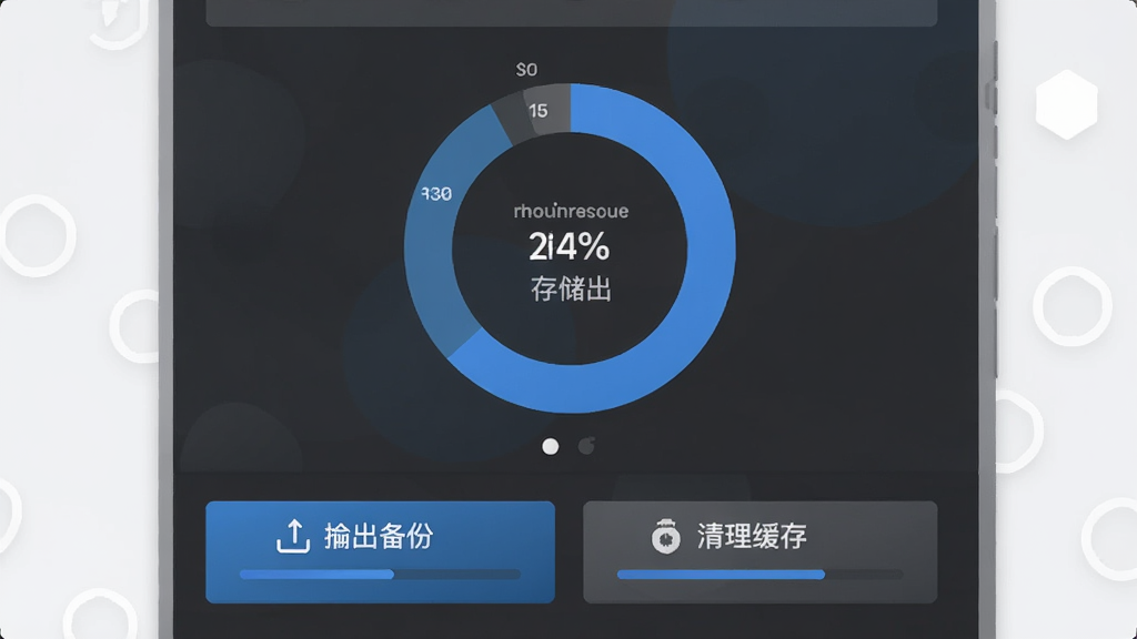 ����ΪLogLabӦ������ҳ��Ĵ洢����ģ�飬����Ϊ�����б����Ϸ���ʾ�洢ռ�û���ͼ����ֵ���·�Ϊ�����������������水ť���Ű�����ֱ�ۣ����Ϊ��Լ����磬ϸ�ڰ����������ɫ��ɫ��ͼ��˵������������������ʸ�������������ɾ�������Ԫ��