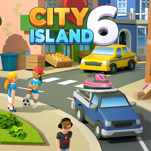 城市岛屿6建造人生安卓免费版(City Island 6)游戏主界面建造场景截图