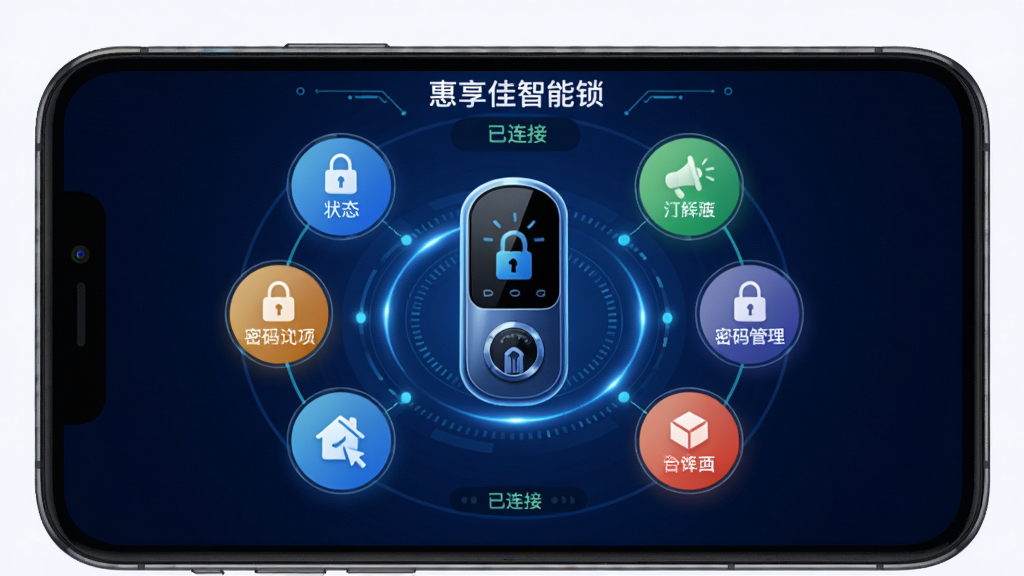 ���壺������APP�������������ƽ��棬��ʾ����״̬���������ѡ����֣��ֻ�����ģ�⣬�м�������ͼ������Χ�ֲ����ܰ�ť���Ű棺���ܰ�ť��Բ�����У�ɫ����Ŀ����񣺿Ƽ��У�����ɫ�����䷢��Ԫ�ء�ϸ�ڣ�������С�������������������������ʾ�������ӡ�״̬�����ʣ����£��ɾ����޶���Ԫ�ء�