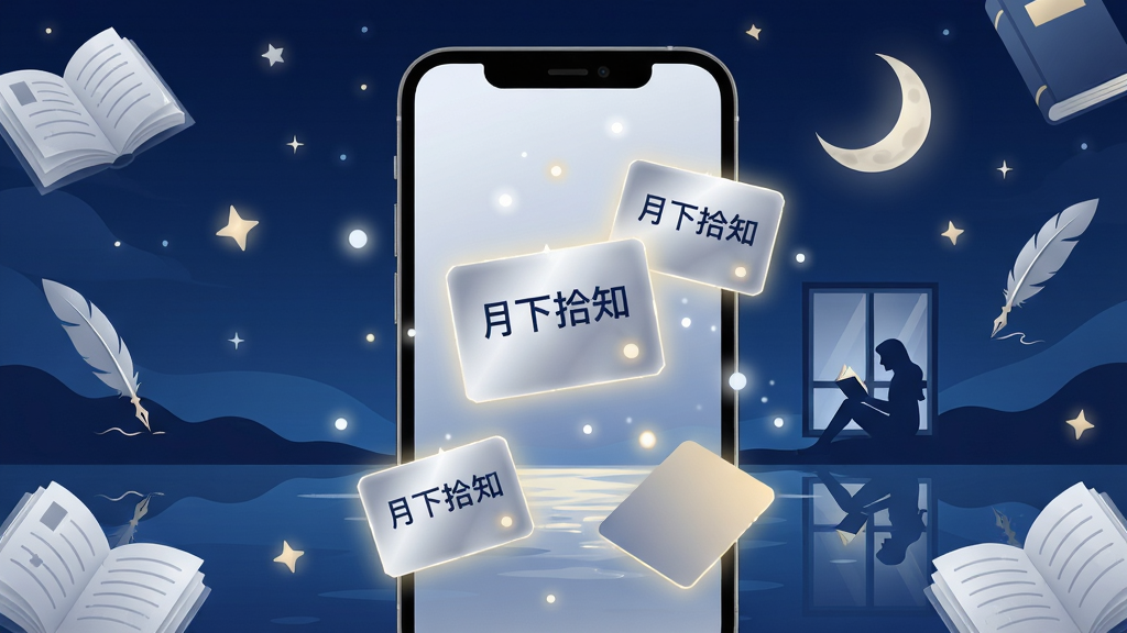 ���壺�ֻ���Ļչʾ����ʰ֪�����棬������Ư������͵Ĺ����֪ʶ��Ƭ����Ƭ��д�С�����ʰ֪�����������֣��ֻ����У�����Ϊ����ɫҹ����һ�����£�����ɢ���鱾����ë�ʡ��ǹ�Ԫ�أ��Ű棺�����࣬��Ƭ�������£����׳��㣻���Ψ���廭�磬ɫ�������������ס�����Ϊ������Ӱ��ͣ�ϸ�ڣ�֪ʶ��Ƭ��Ե��΢�⣬������Ӱ�ں��棬�����Ӱ���ڴ�ǰ�Ķ������ʣ�4K���壬�ɾ����޶���Ԫ�ء�