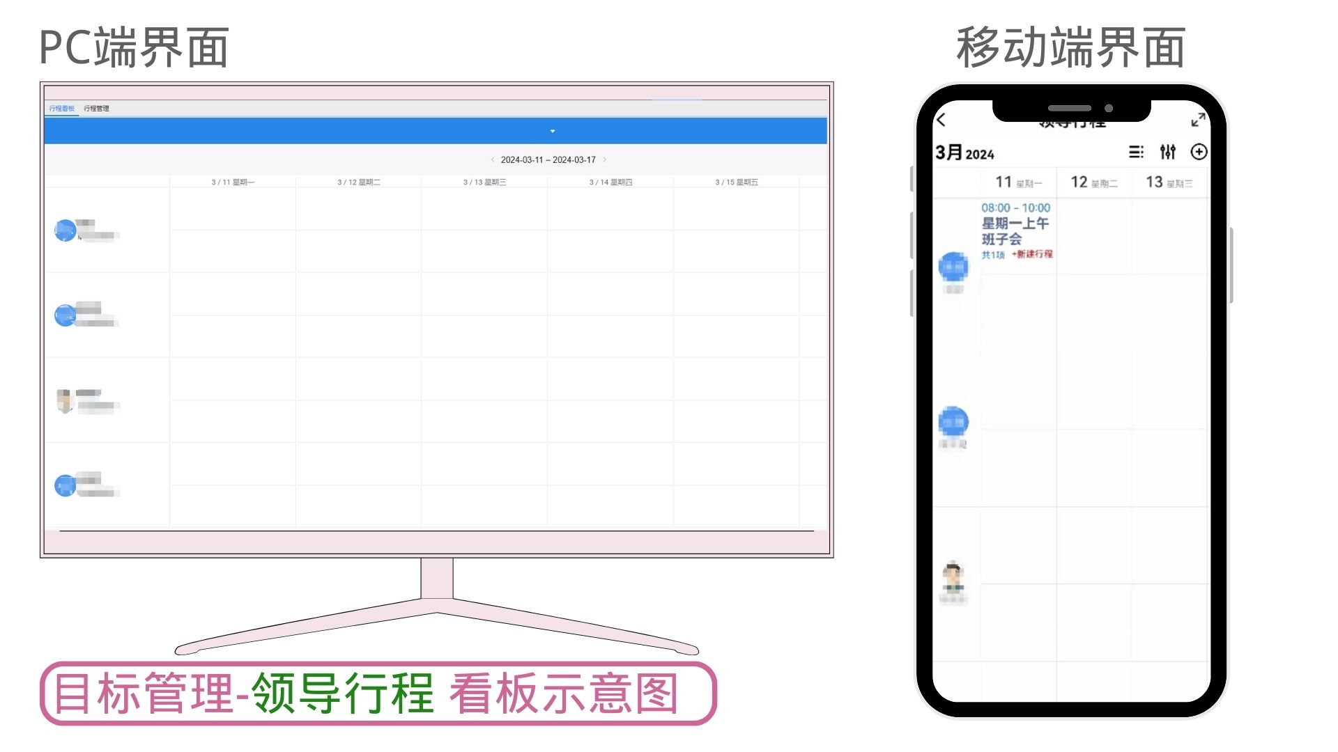 铁正 安卓版 行程管理 界面