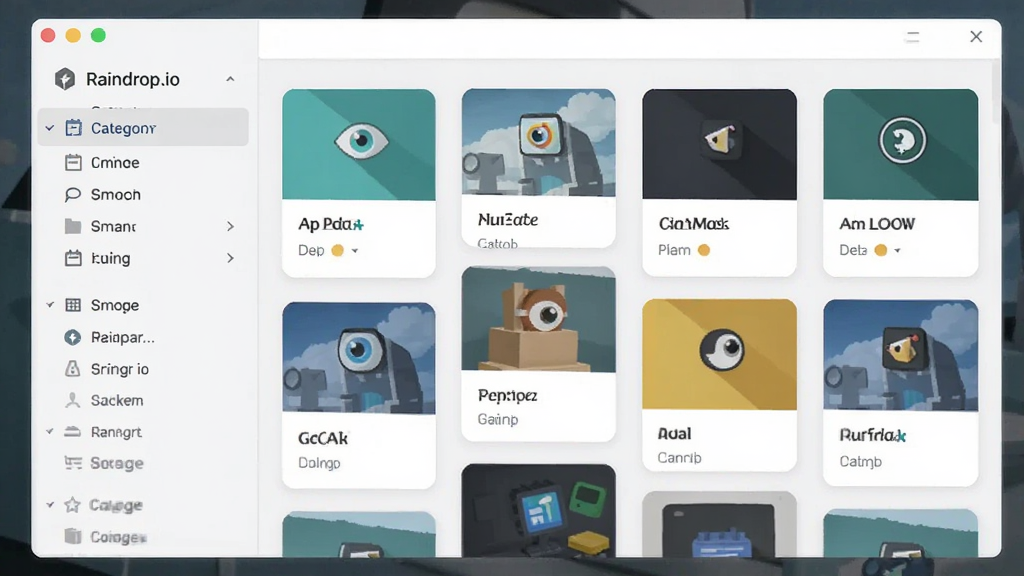 Raindrop.io ������Ԥ��ͼ��չʾ��ǩ���������ļ�಼�֣����Ϊ�����б����Ҳ�Ϊ��Ƭʽ��ǩ�ٲ������������ǳɫ���⣬����ɾ����࣬�ִ���ǿ�����廭�ʣ��޶���Ԫ��