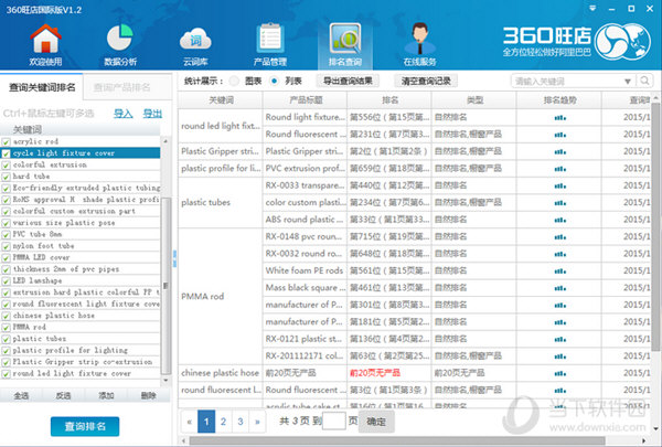 360旺店国际版 安卓版 界面截图