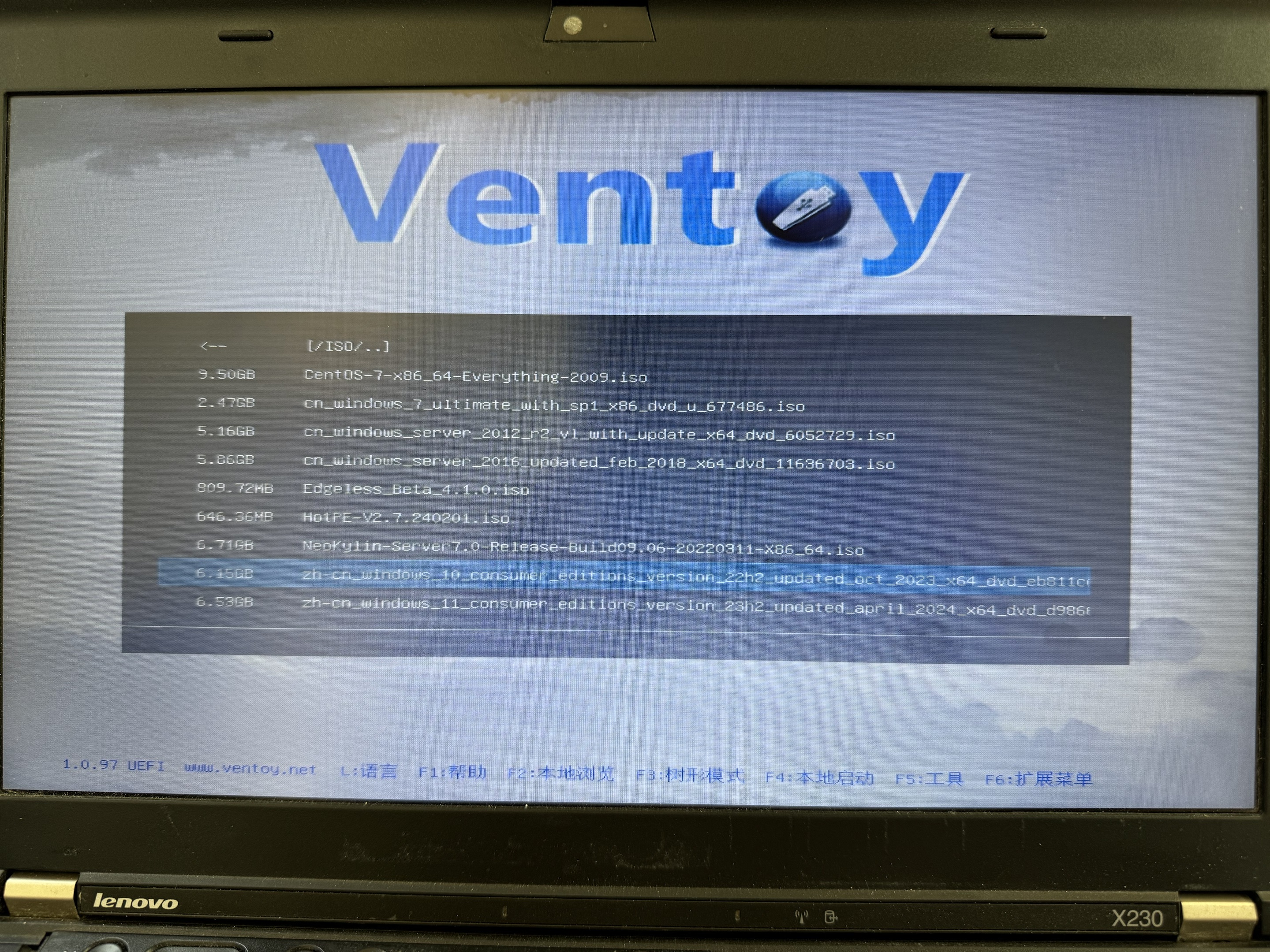 Ventoy�������� ����ʧ�� �������