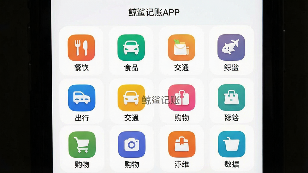 ���壺�������APP�ķ���������棬չʾʳƷ����ͨ������Ȳ�ɫͼ�ꡣ���֣�ͼ����������ʽ���У�����Ϊ��ɫ��Ƭʽ��ơ��Ű棺����ͼ���������У�ÿ��ͼ���·������ı�ǩ��������¼�Լ��ɫ�ʻ��á�ϸ�ڣ�ͼ���ϱ��С��������������С�������������ʾ��������ˡ�ˮӡ�����ʣ�����ʸ����񣬸ɾ��޶���Ԫ�ء�