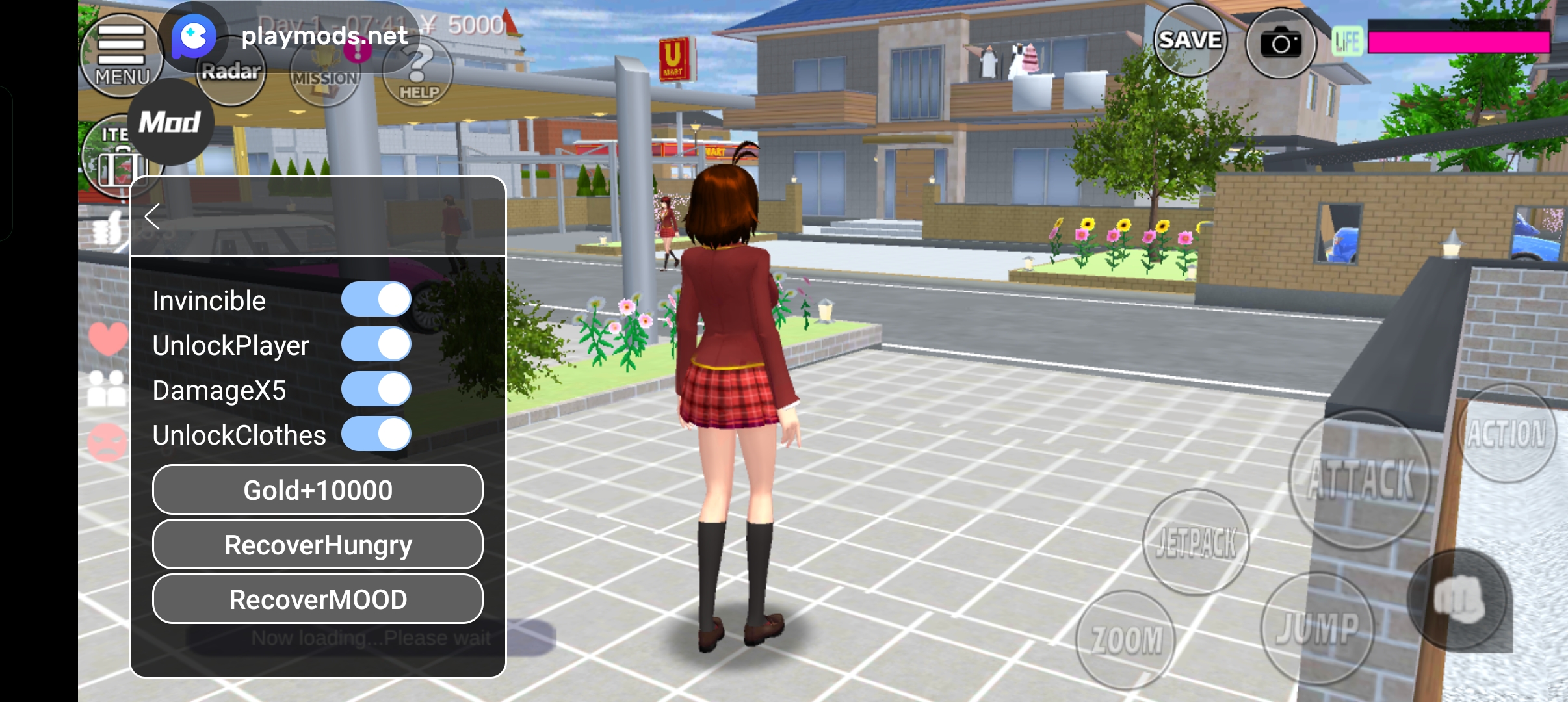 ӣ��У԰ģ����ȫ���·�������(SAKURA SchoolSimulator)��׿�ֻ���װ������