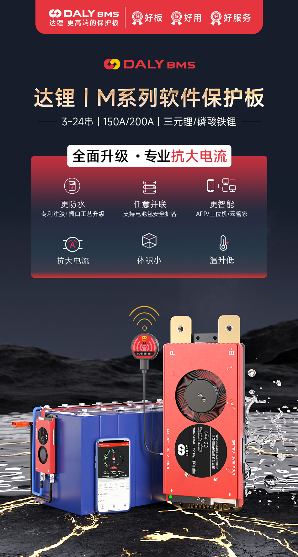 小鼠电动BMS电池管理 续航升级智能保护板实测