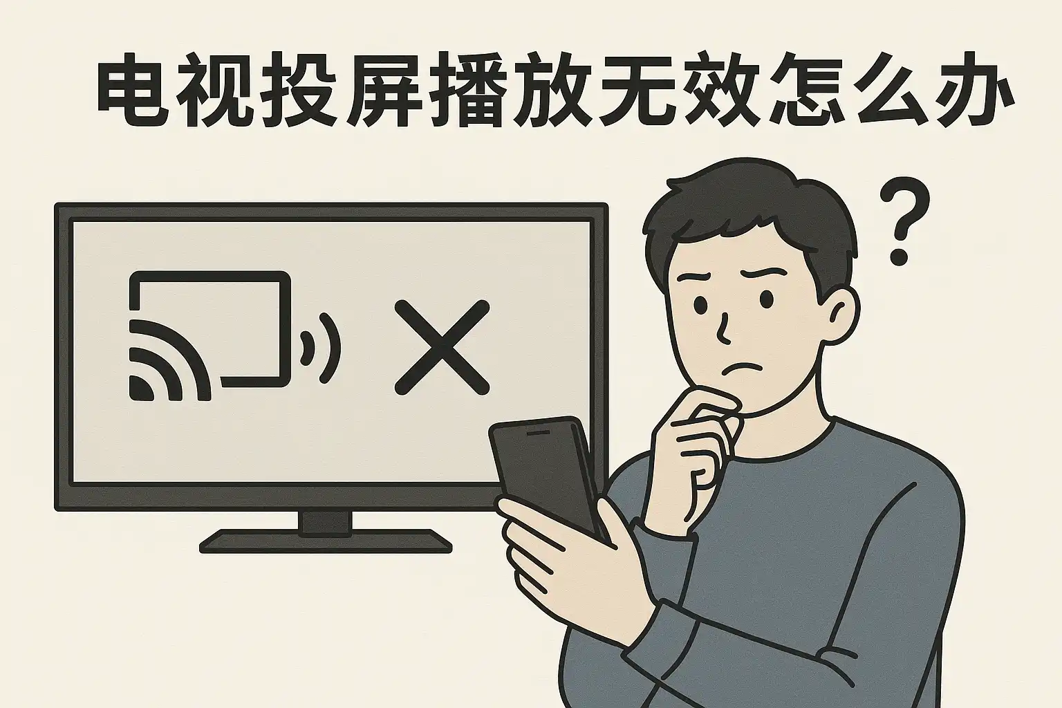 当贝投屏TV版 投屏失败 解决方法 无线网络