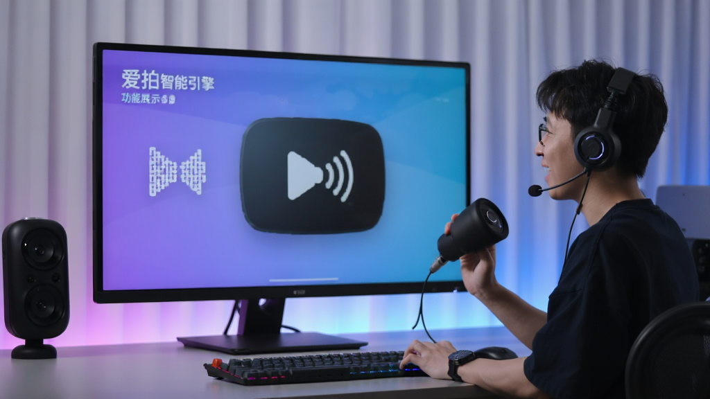 爱拍智能录屏引擎功能展示图