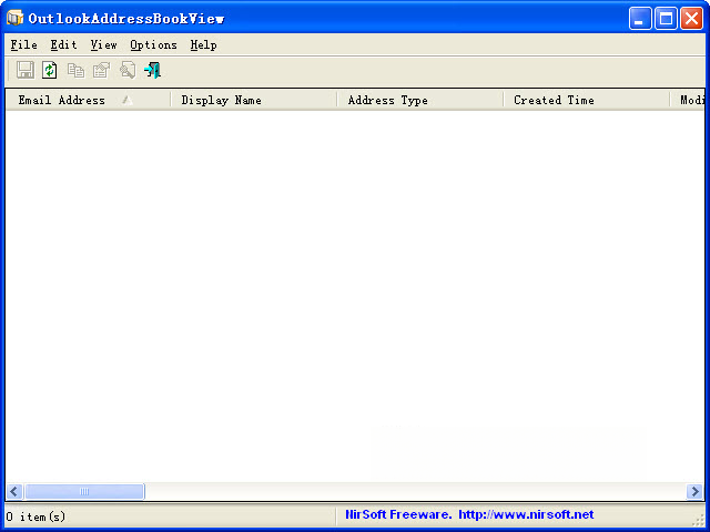 Outlook通讯录查看器OutlookAddressBookView1.0.0 绿色免安装版