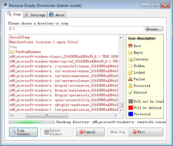 Remove Empty Directories 安卓版 使用教程