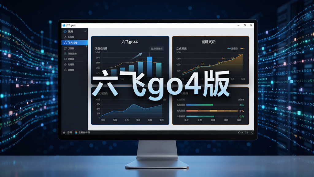 六飞go4版智能加速引擎功能展示,电脑屏幕显示系统优化前后对比数据图表,背景为动态数据流效果,主体为软件操作界面,布局清晰,风格科技感强,细节丰富,画质干净,屏幕中央带有