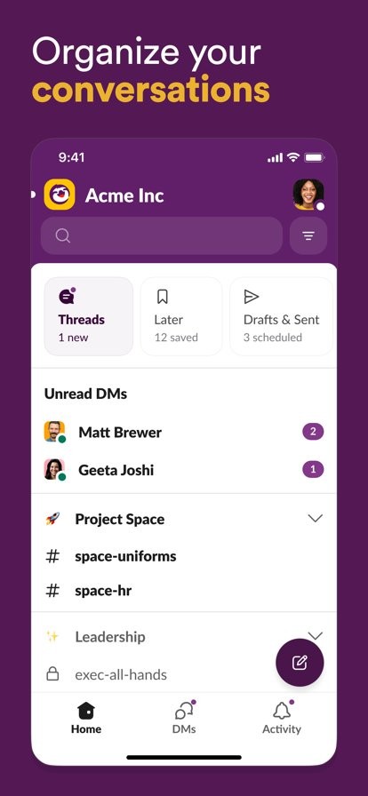 Slack4.40.120 团队协作沟通