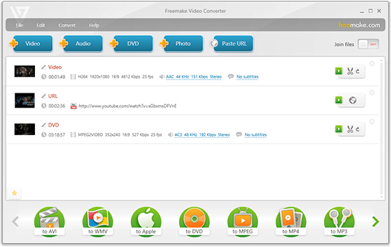 Freemake Video Converter 安卓版 转换教程