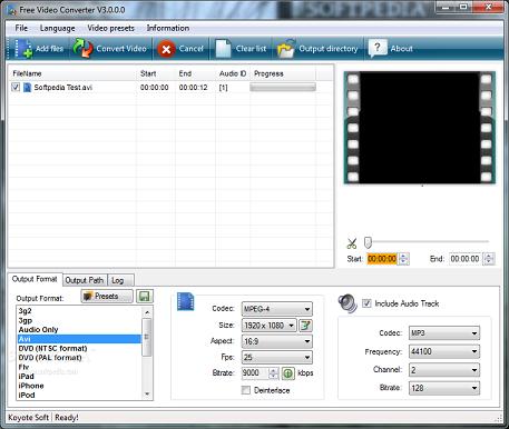 Freemake Video Converter4.1.13 视频格式转换