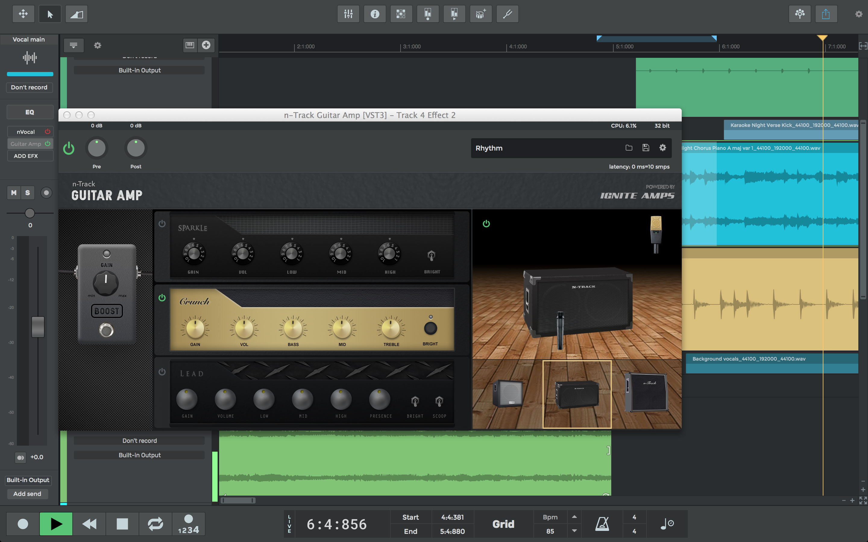 NineTrack录音使用技巧界面操作