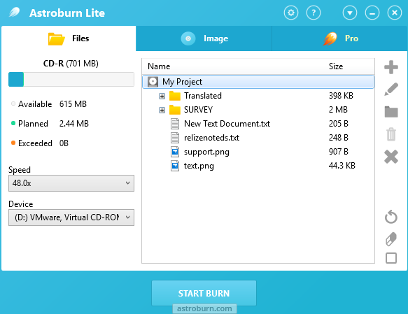 Astroburn Lite 刻录 ISO 镜像 音乐光盘 教程