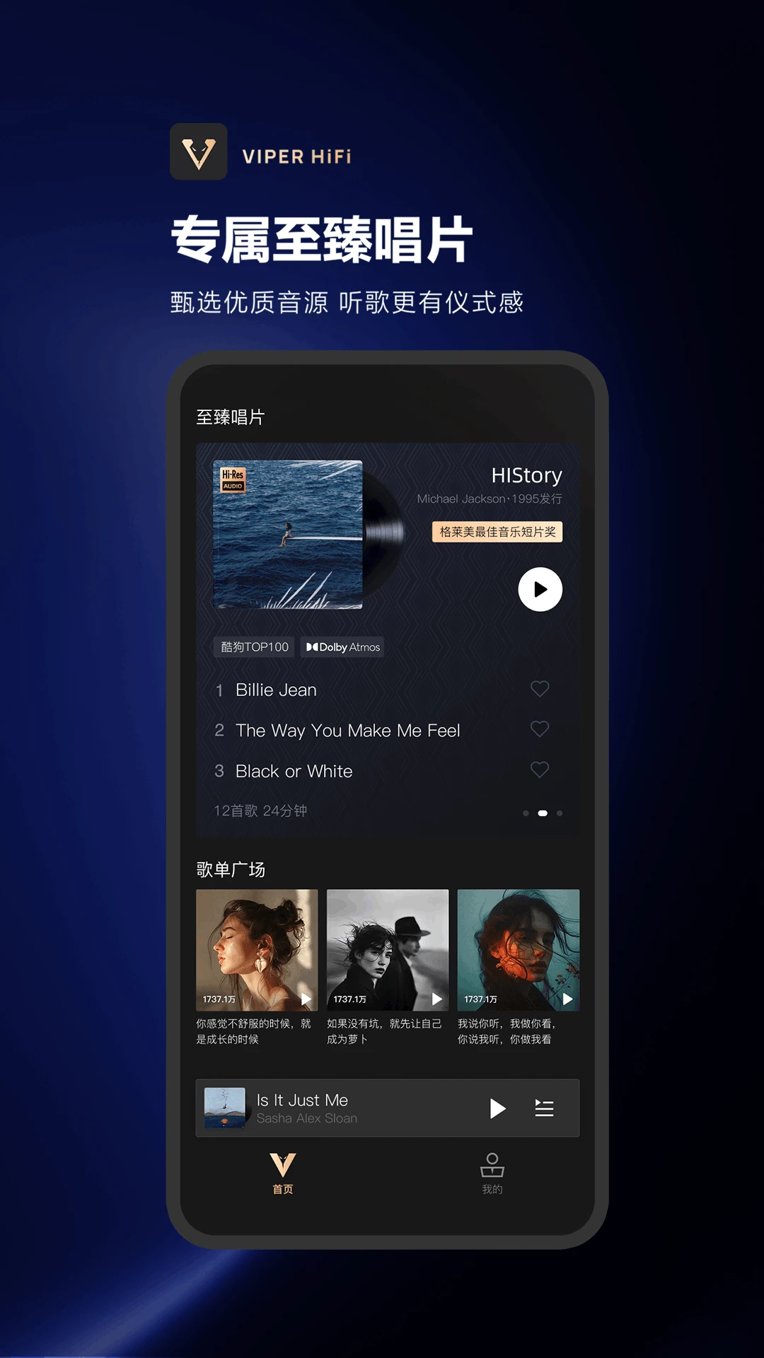 VIPER HiFi{package_version_name} 高保真音乐播放器