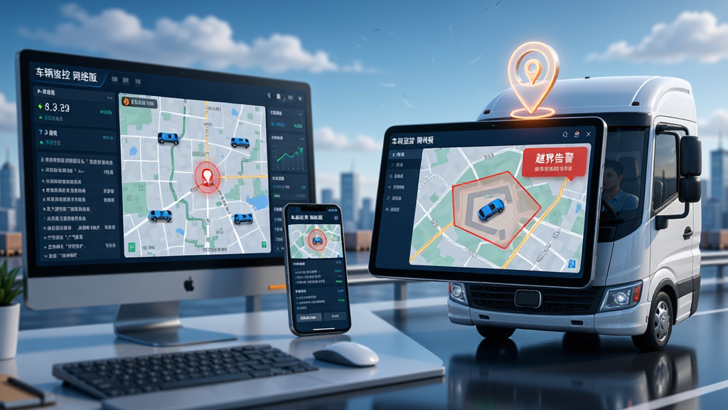 ��������Ϊһ����ɫ������ʻ�ڸ��ٹ�·�ϣ���ͷ��λ�Է����������ճ�GPS��λͼ�꣬��ʻ�����п���Ļ������ʾ