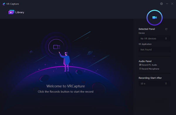 VRCaptureVR视频录制工具1.0.0 专业录屏软件