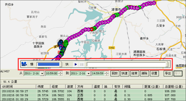 车辆监控 网络版 实时定位轨迹回放 功能介绍