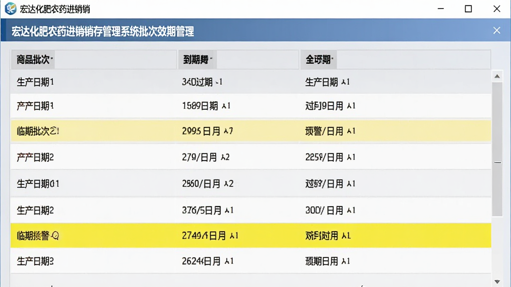 ��ﻯ��ũҩ���������ϵͳ����Ч�ڹ������棬��Ʒ�����б�����ʾ���������뵽�����ڣ��������λ�ɫԤ����������ǳ��Ϊ��ɫ�������������룬�����������޶���Ԫ��