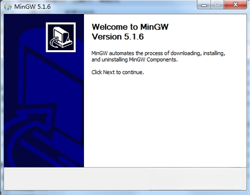 Mingw(Minimalist GNU for Windows)8.1.0 编译器工具集