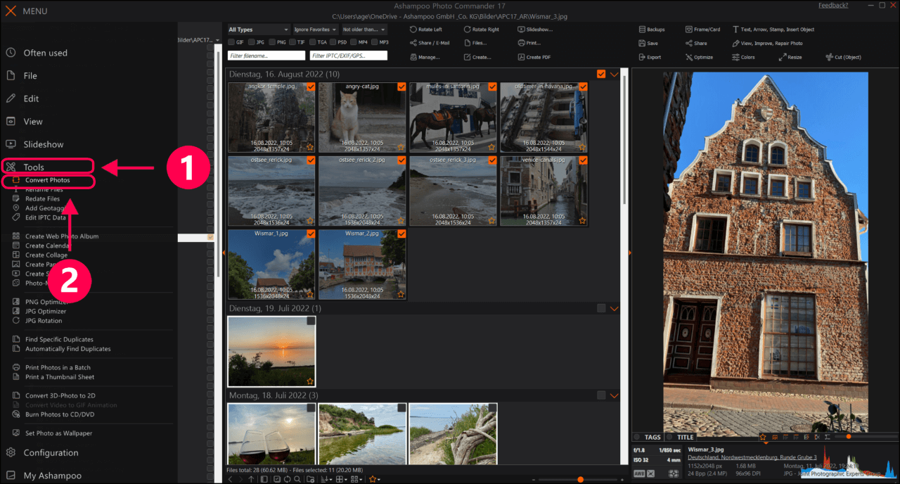 Ashampoo Photo Commander17.0.3 全能照片管理