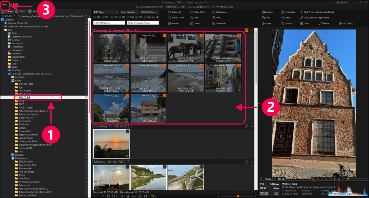 Ashampoo Photo Commander17.0.3 全能照片管理