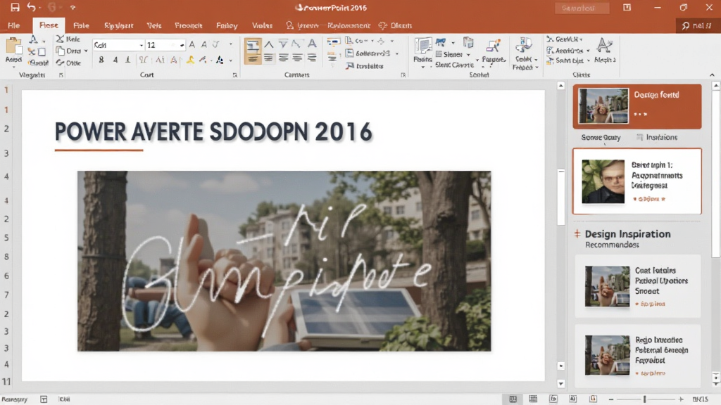 һ��չʾPowerPoint 2016��ʾ�ĸ��ͼƬ����Ļ����ʾһҳ���б����ͼƬ�Ļõ�Ƭ���Ҳ����������Ƽ���壬�������ִ�������������ͻ����ʾ�ĸ��������������