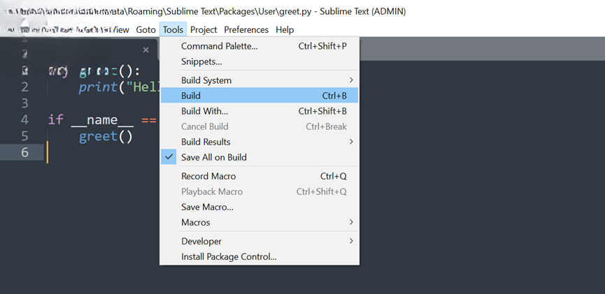 Sublime Text4.0 代码编辑器