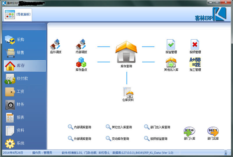 客林ERPV8.2.6 企业管理新标杆