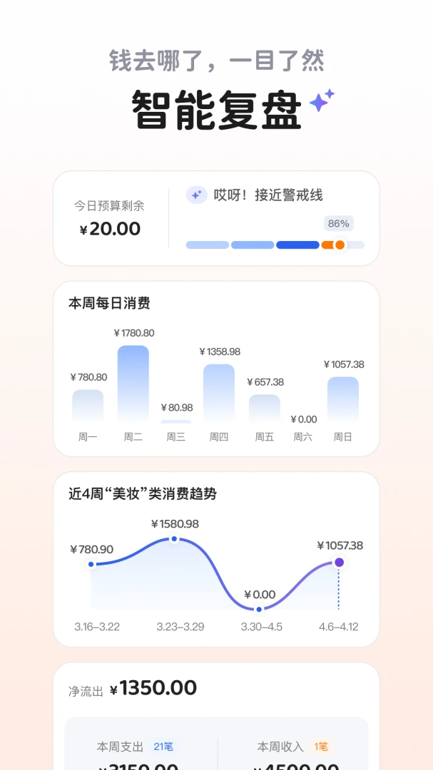 轻松记账1.0.0 极简记账理财工具