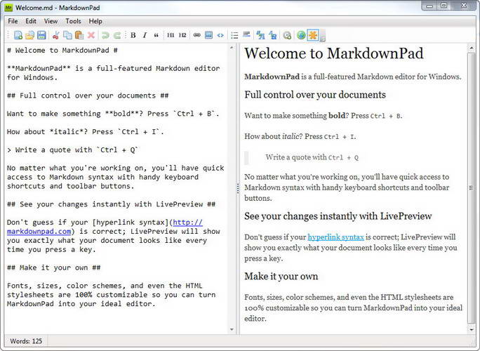MarkdownPad 快捷键 安卓版