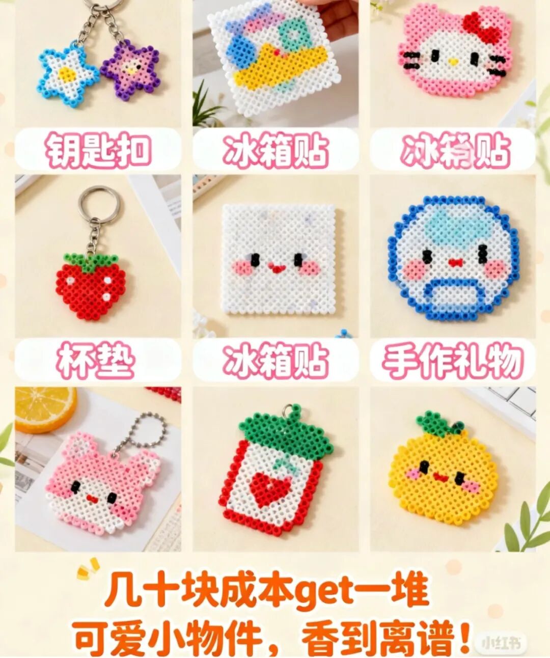 拼豆先生 作品展示 拼豆成品 拼豆创意DIY 实用教程