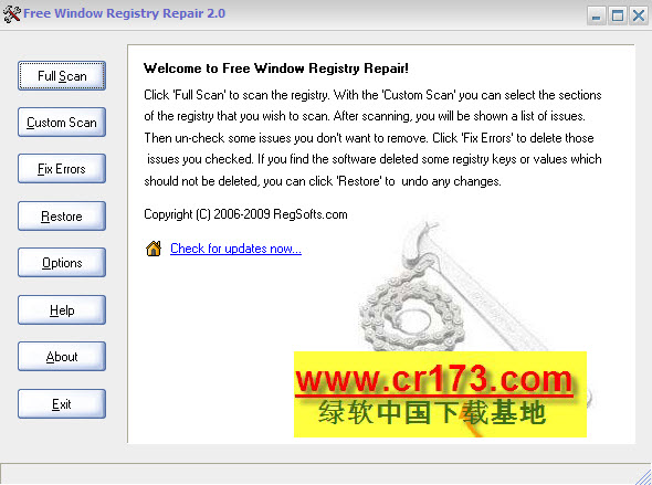 Free Window Registry Repair免费Windows注册表修复工具2026版 一键修复注册表错误