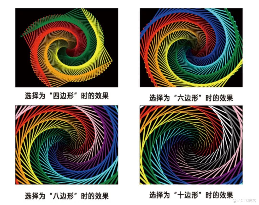 LOGO语言f海龟画图颜色设置画笔粗细
