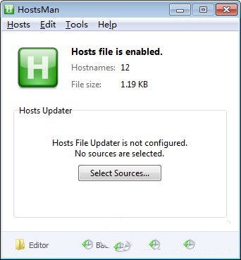 hosts编辑工具1.0.0 系统Hosts管理利器