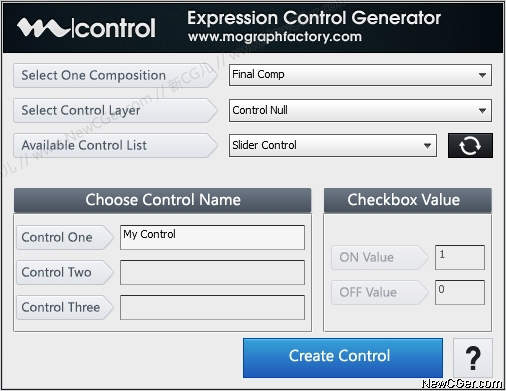 Mecontrol 安卓版 操作界面截图
