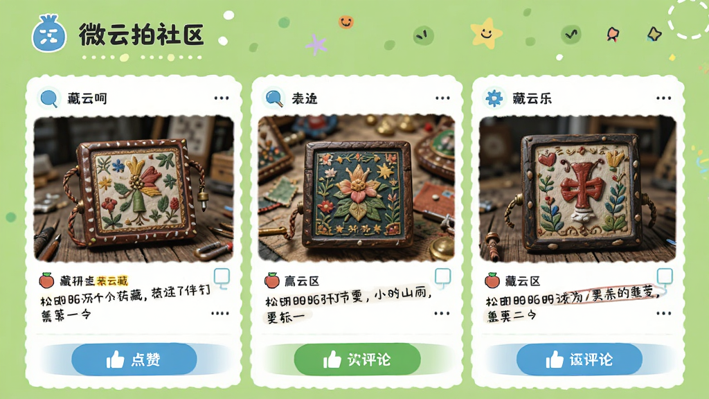 ΢��������ҳ�棬չʾ�û������Ĳ�Ʒ��Ƭ�����ֶ�̬���·��е������۰�ť������Ϊǳ��ɫ�������ã�ϸ�ڷḻ�����ʸɾ����޶���Ԫ��
