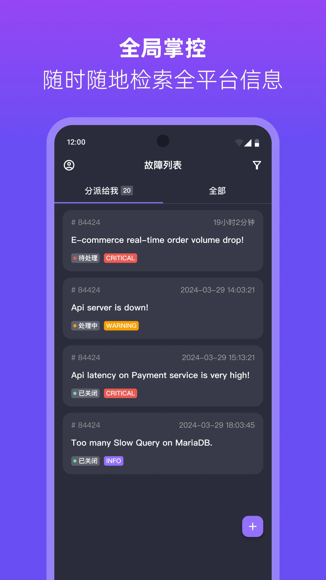 Flashduty1.0.4 ���ܸ澯����