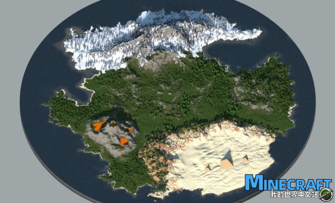 Survival maps for MCPE(我的世界生存篇) 地狱极限生存开局实况与通关思路