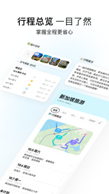 旅行计 安卓版 行程规划界面