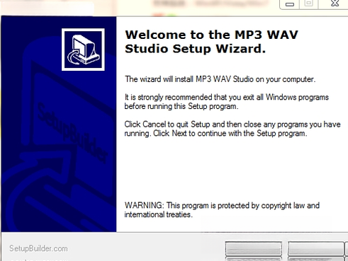 MP3 WAV Studio1.0.0 音频编辑处理