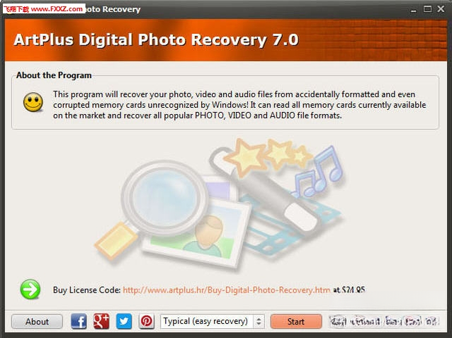 Digital Photo Recovery6.0.0 照片恢复工具