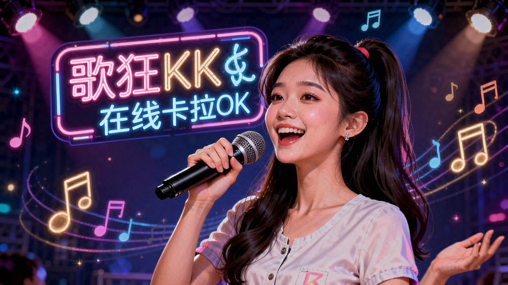 ����Ϊһλ����Ů���ֳ���˷磬���΢Ц���ڳ��裬������ɫ�ʰ�쵵���̨�ƹ��롰���KK���߿���OK�������޺���ơ�����������Ϊ���ģ���Χ�����������Ч���Ű��࣬ͻ���������ơ����Ϊ�ִ����ֲ廭��ϸ�ڷḻ�����ʸ��壬�ɾ��޶���Ԫ�ء�