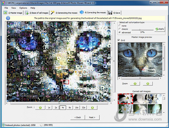 Artensoft Photo Mosaic Wizard 操作教程 安卓版