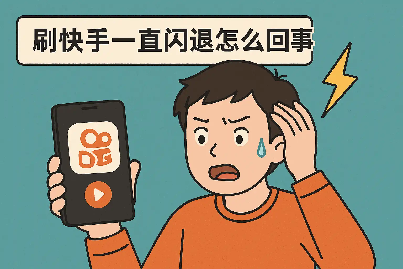 快手闪图软件下载 闪退解决办法 权限设置教程