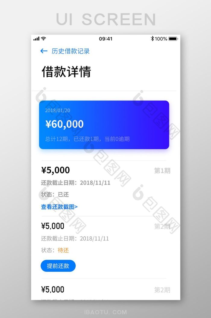 脸签app借款合同费用明细查看